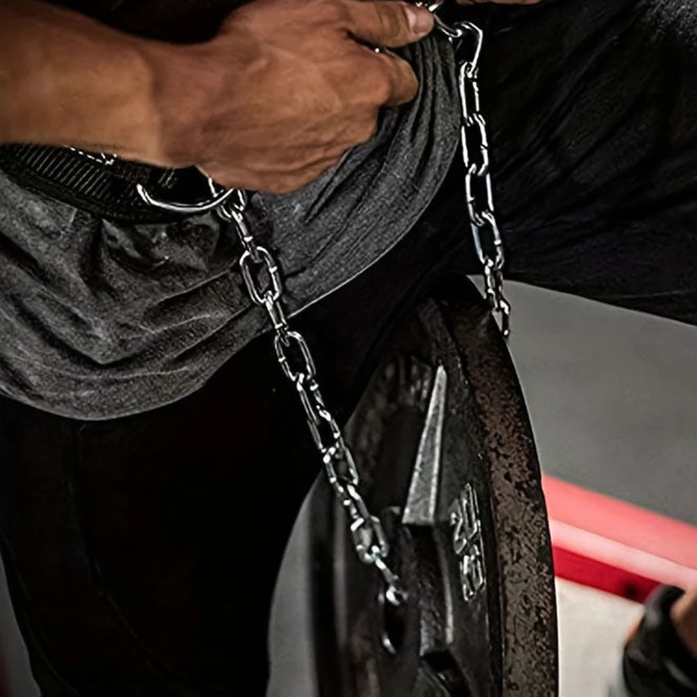 Weight Lifting Belt For Dips And Pullups