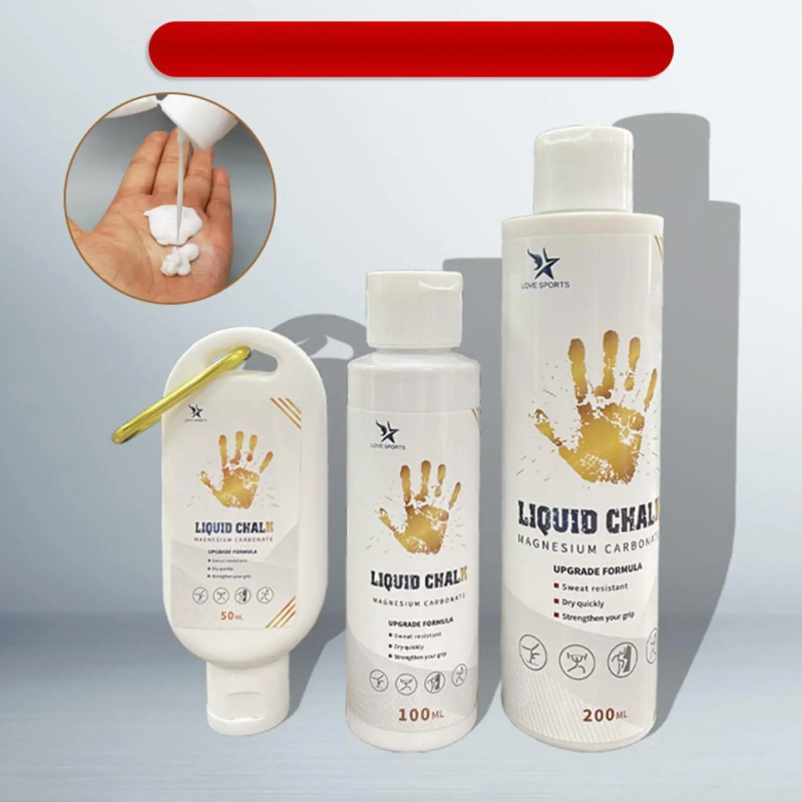 Liquid Gym Chalk Long-Lasting Grip